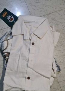 Men's Embroidered Linen Shirt