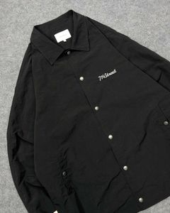 Coach 714 Street Embroidery Snap Button Jacket