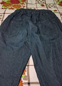 Stylish Dark Wash Jogger Pants