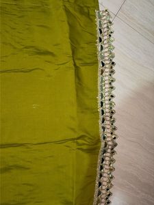 Olive Green Embellished Dhoti Pants 28 to 32