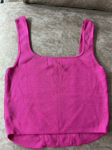 Hot Pink Corset Tank