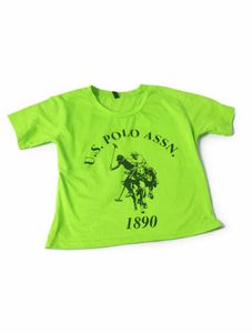 U.S. Polo Assn. Neon Green T-Shirt