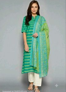 💚🩵 Kurti ➕Dupatta
