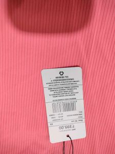 Shein Pink Ribbed Tank Bodysuit