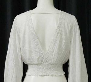 White Long Sleeve Blouse