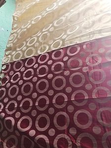 Retro Ring Pattern Curtains