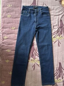 Blue Straight Fit Jeans