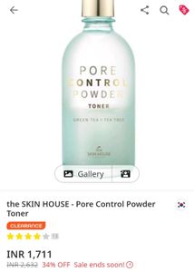 PRICE DROP ALERT 🚨 SkinHouse Pore Control Toner