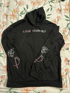 BTS "Love Yourself" Black Hoodie
