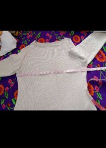 Cozy Beige Long Sleeve Tunic Top
