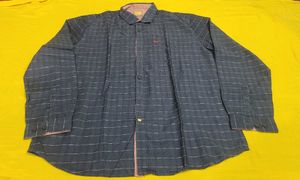Blue Plaid Long Sleeve Shirt