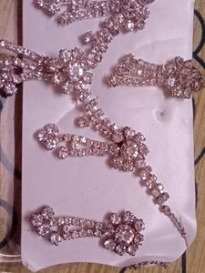 Rhinestone Jewelry Set
