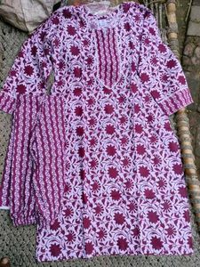 looto 😜    ✨Elegant Pure cotton Kurta with Pants