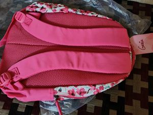 Genie Pink Floral Backpack new with tag