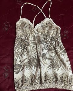 Boho Floral Print Halter Neck Top