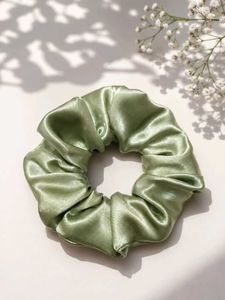 Silky Satin Scrunchie Hair Tie