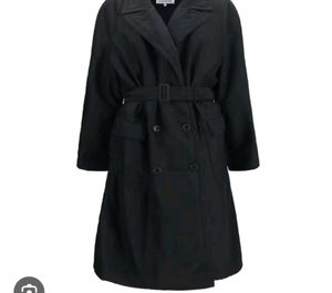 Classic Black Trench Coat