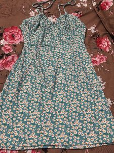 Cute Floral Mini Dress