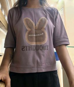 Cute Bunny Graphic T-Shirt