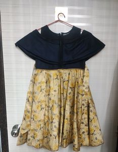 Floral Print Party Dress.