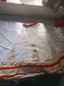 Elegant White  Lehenga