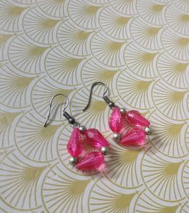 Handmade Beaded Earrings &amp; Bracelet Set