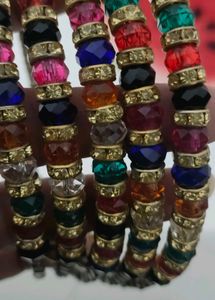 Colorful Beaded Statement Neckpiece