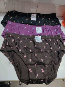Pack of 3 Floral Print Briefs