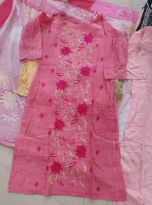 less used 3  Kurta Set