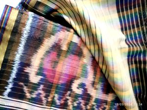 Sambalpuri Design In Chanderi Saree