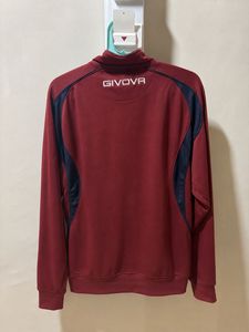 GIVOVA Men's Maroon Track Jacket