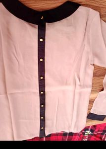 Sassafras Casual Full Sleeves Women Beige Top