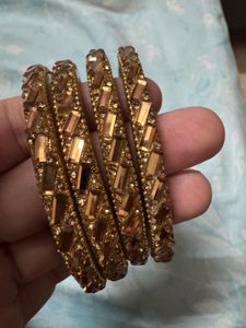 Elegant Embellished Bangles