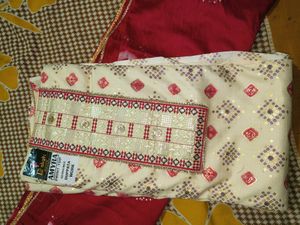 Unstitched Kurta Set