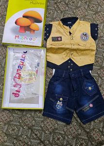 Cute Baby Boy Outfit 6M-12M Kids Bo