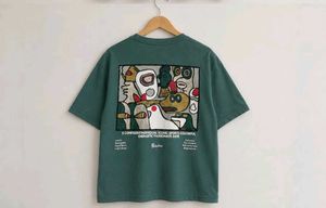 Unique Graphic Print oversized T-Shirt