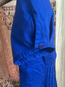 Classic Blue Button-Up Shirt