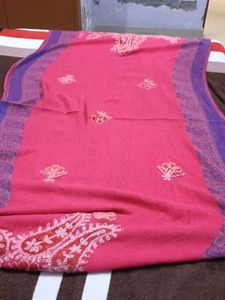 Red Floral Dupatta