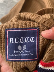Brown Ribbed Turtleneck Sleeveless Sweater