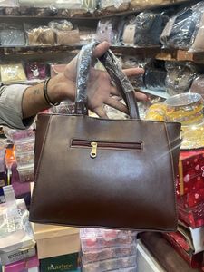 Stylish Textured Tote Handbag
