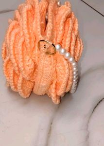 Chic Rose Crochet Crossbody Bag