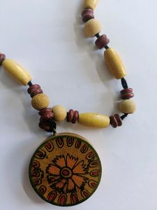 Handmade Wooden Neckpiece