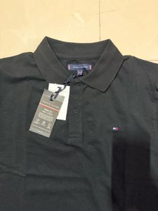Tommy Hilfiger Black Polo TShirt