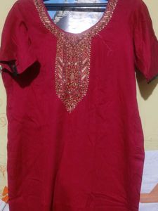 Embroidered Kurta Set