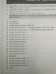 Sample Paper Class 10 Pyqs💣💥