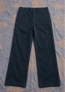 Men's Black Relaxed Fit Pants