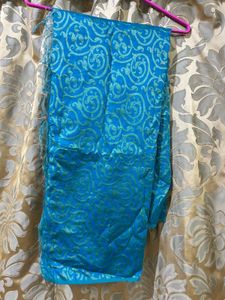 Teal Blue Indian Wrap