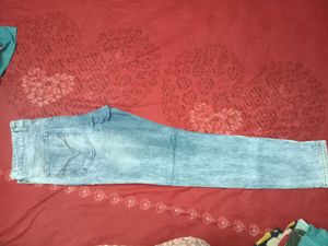 Light Wash Denim Jeans