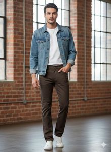 Stylish Brown Chinos