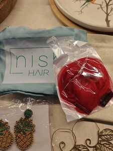 Nish Hair and Beautiful  Earrings